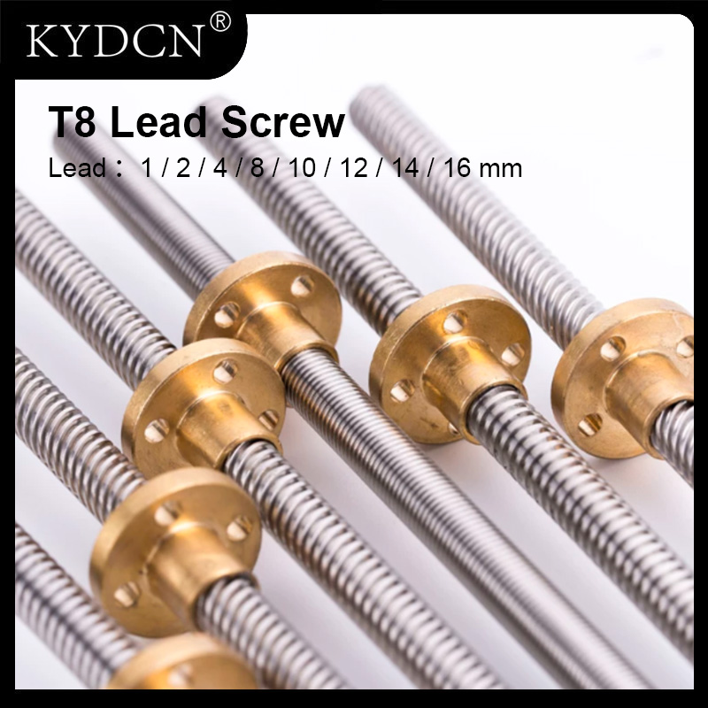 Lead Screw 8Mm - Трапецеидальный винт T8 из нержавеющей стали,