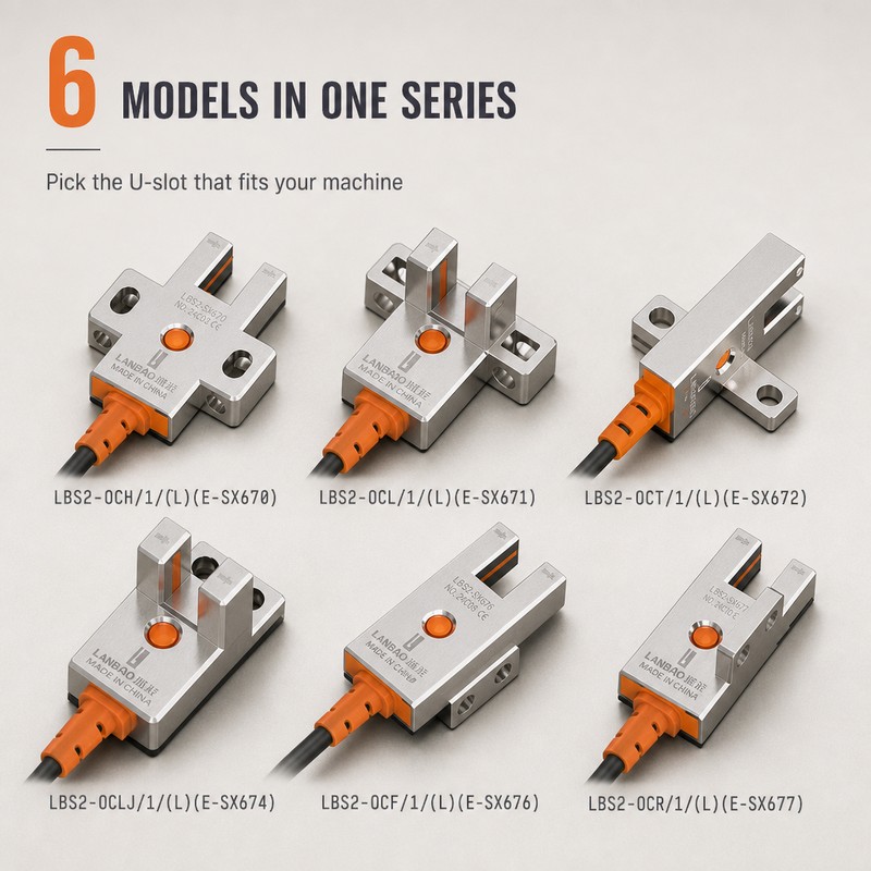 Limit Switch - Металлический фотоэлектрический датчик-выключатель, концевой выключатель U-образного
