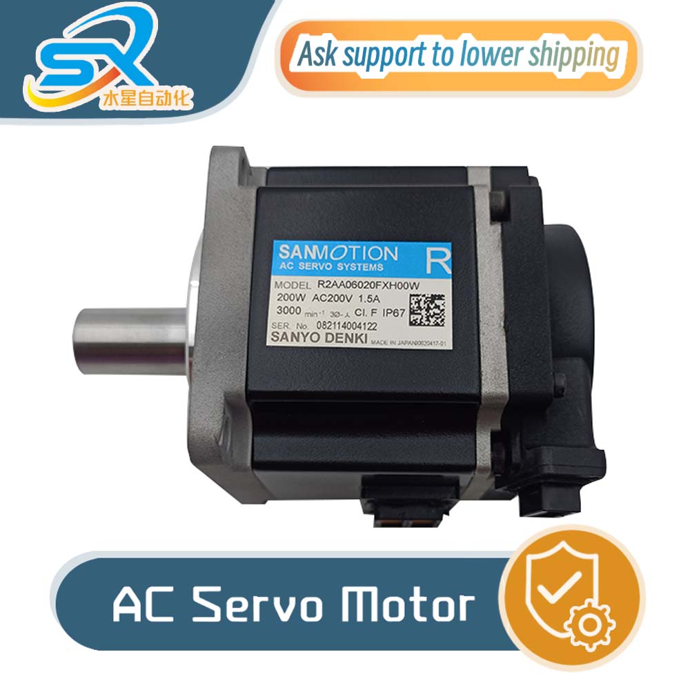 Servo Motor - Серводвигатель Sanyo R2AA06020FXH00W 200W для робототехники
