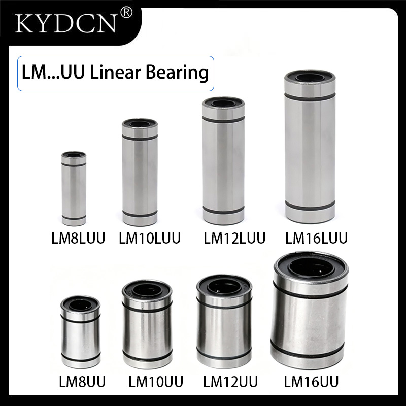 Lm8Uu Bearing - Линейные шарикоподшипники LM3UU, LM6UU, LM8UU, LM10UU,