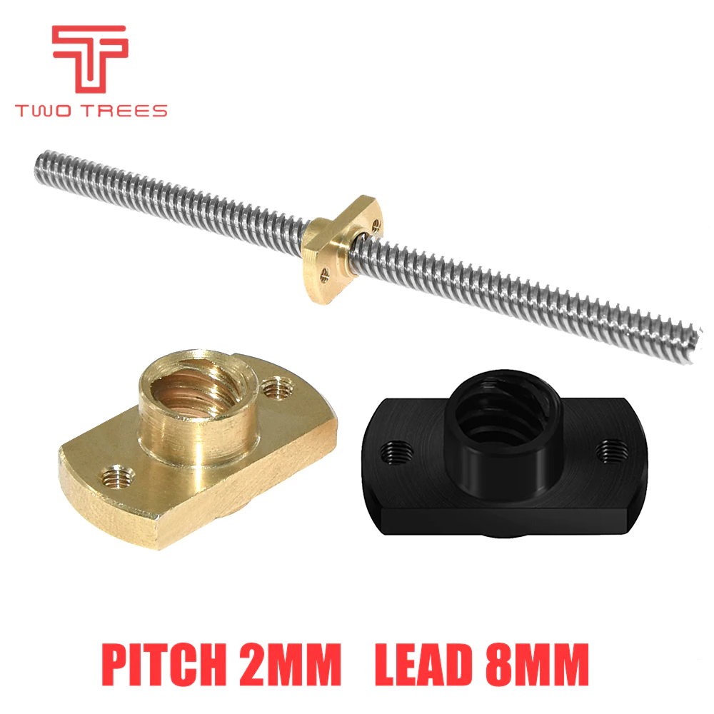 Lead Screw 8Mm - Гайка для ходового винта T8, шаг