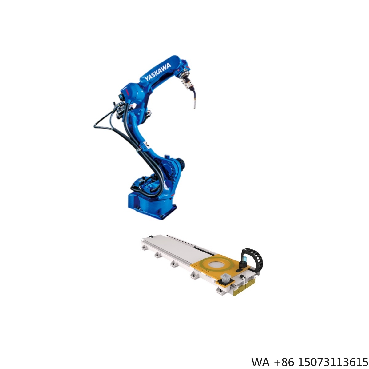 Servo Motor - Направляющая рельсовая система GBS-02-W3000 для сварочных