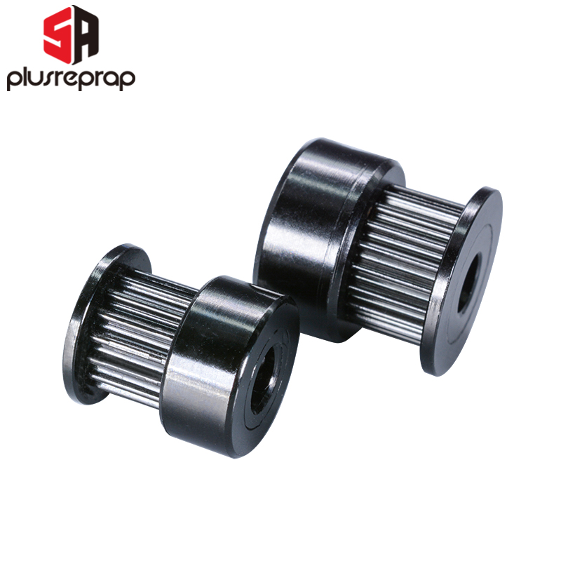 Gt2 Belt - 2/5 шт. GT2 16/20 зубьев, черный