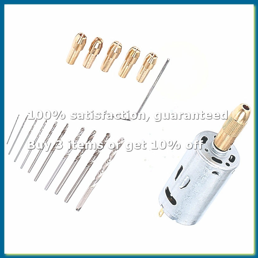 Drill Bit Set - Мини-электрическая дрель-шуруповерт с набором сверл, двигатель