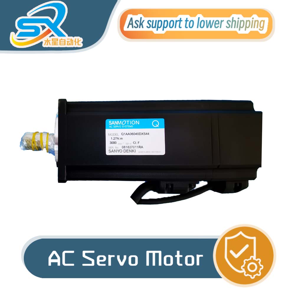 Servo Motor - Серводвигатель переменного тока SANYO Q1AA06040DXS44 400