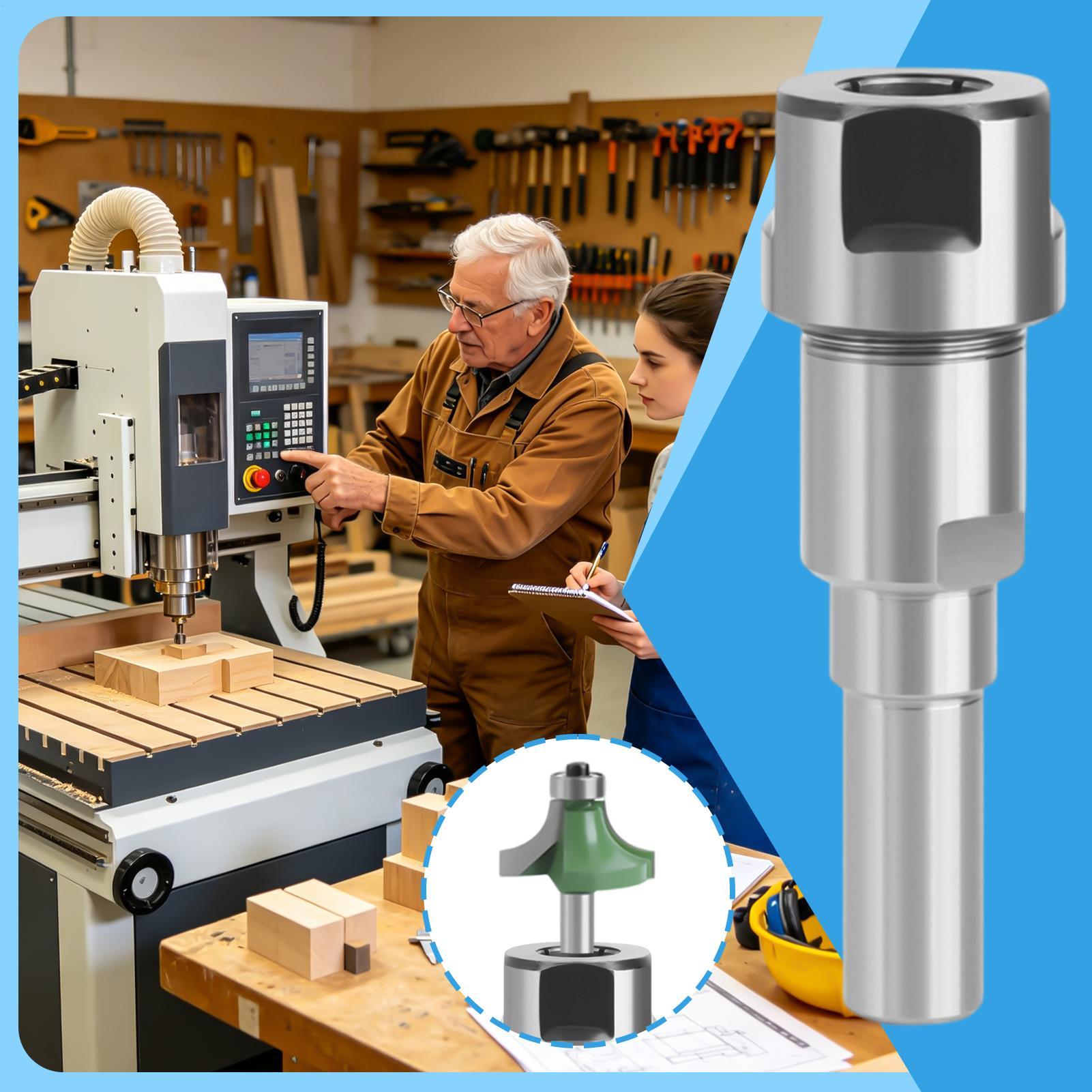 End Mill - Удлинитель для фрезерных насадок: зажим для