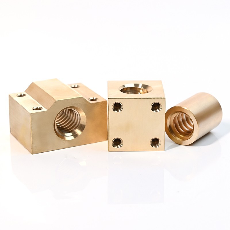 Lead Screw 8Mm - 1/2 шт. латунные квадратные гайки с