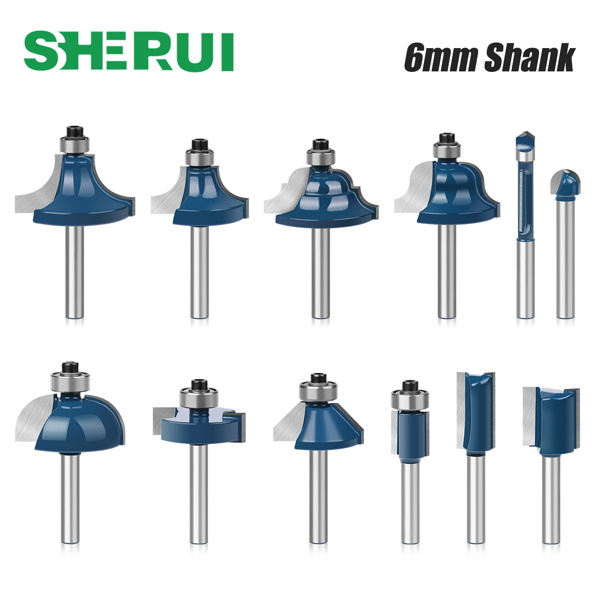 Набор фрез с хвостовиком 6 мм, – обзор и цена End Mill Set