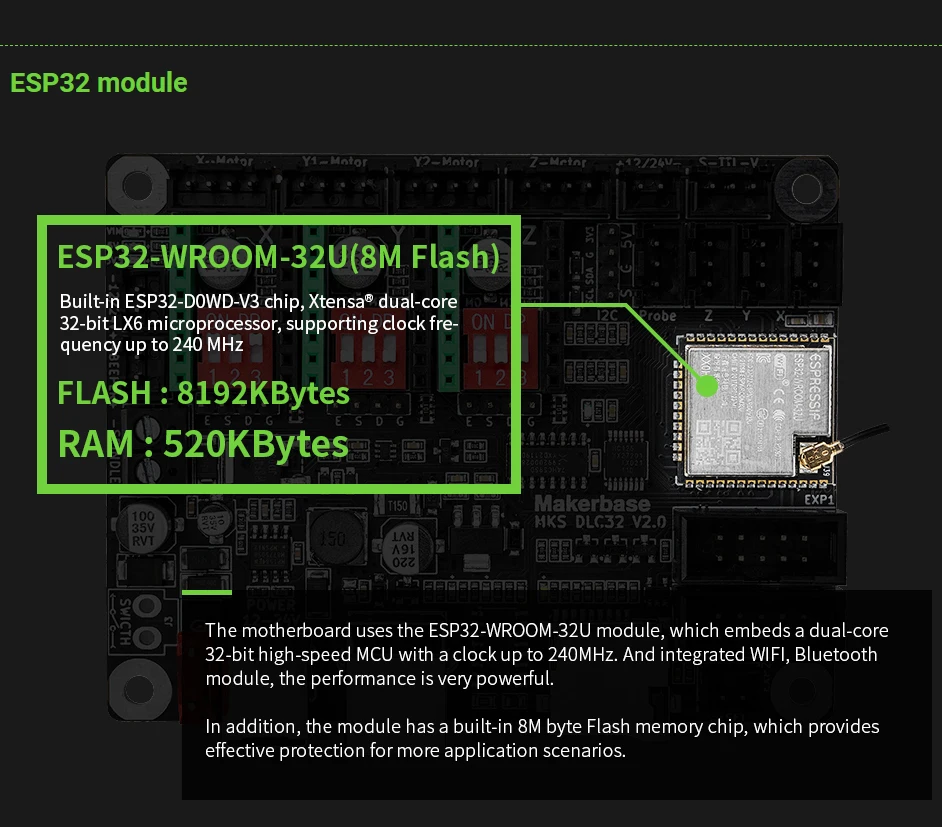 Makerbase MKS DLC32 V2.1 32-би – обзор и цена Lm8Uu Bearing