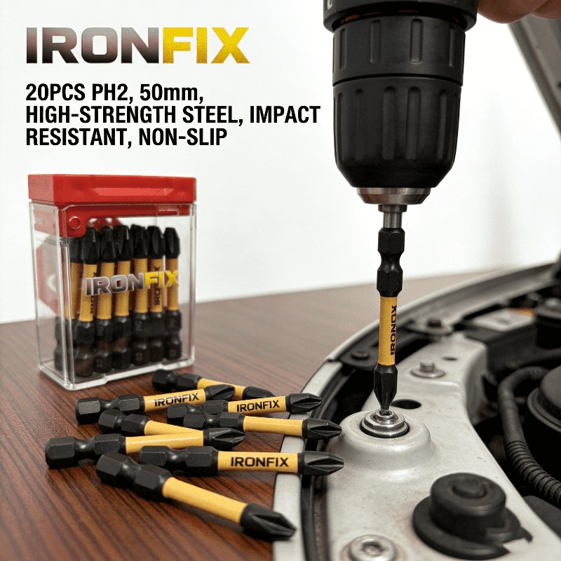Прочные биты для отвертки PH2, – обзор и цена Drill Bit Set