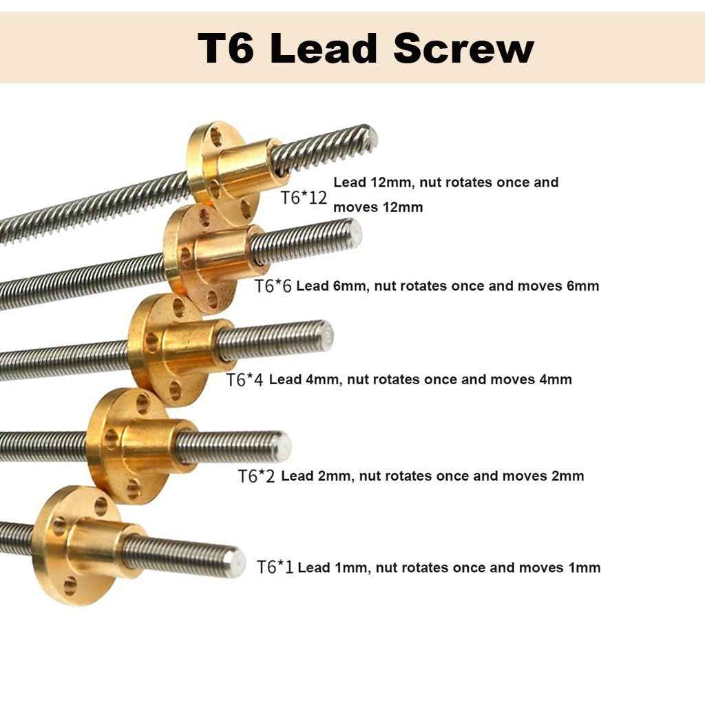 1 шт. ходовой винт T6, круглый – обзор и цена Lead Screw 8Mm