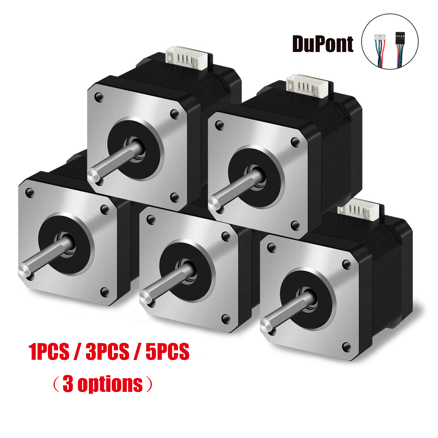 17HS4401 Шаговый двигатель для – обзор и цена Stepper Motor Nema17