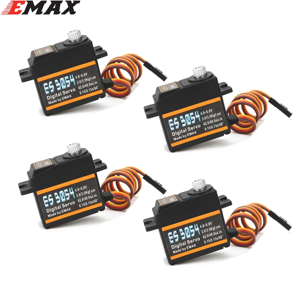 EMAX ES08MDII ES08MD II металл – обзор и цена Servo 9G