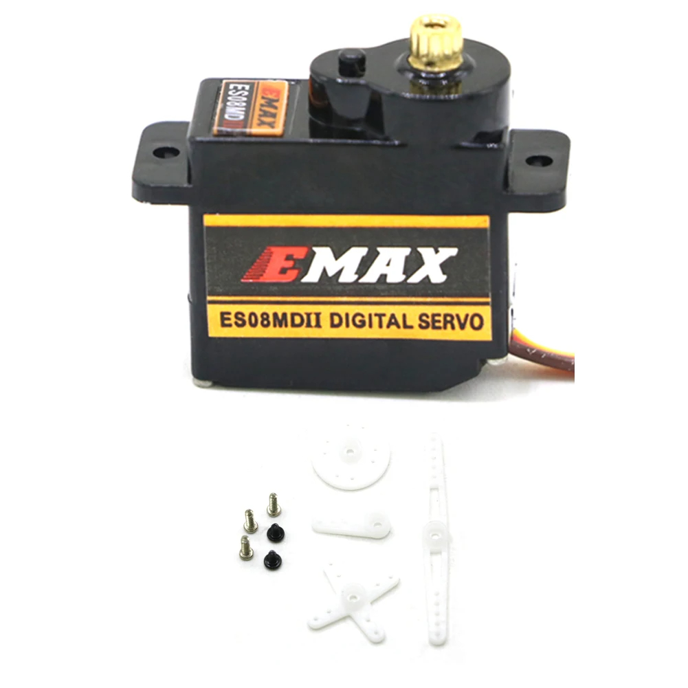 EMAX ES08MDII ES08MD II металл – обзор и цена Servo 9G