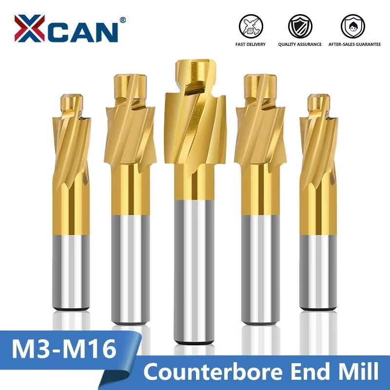 XCAN Фреза M3-M16 Концевая фре – обзор и цена End Mill Set