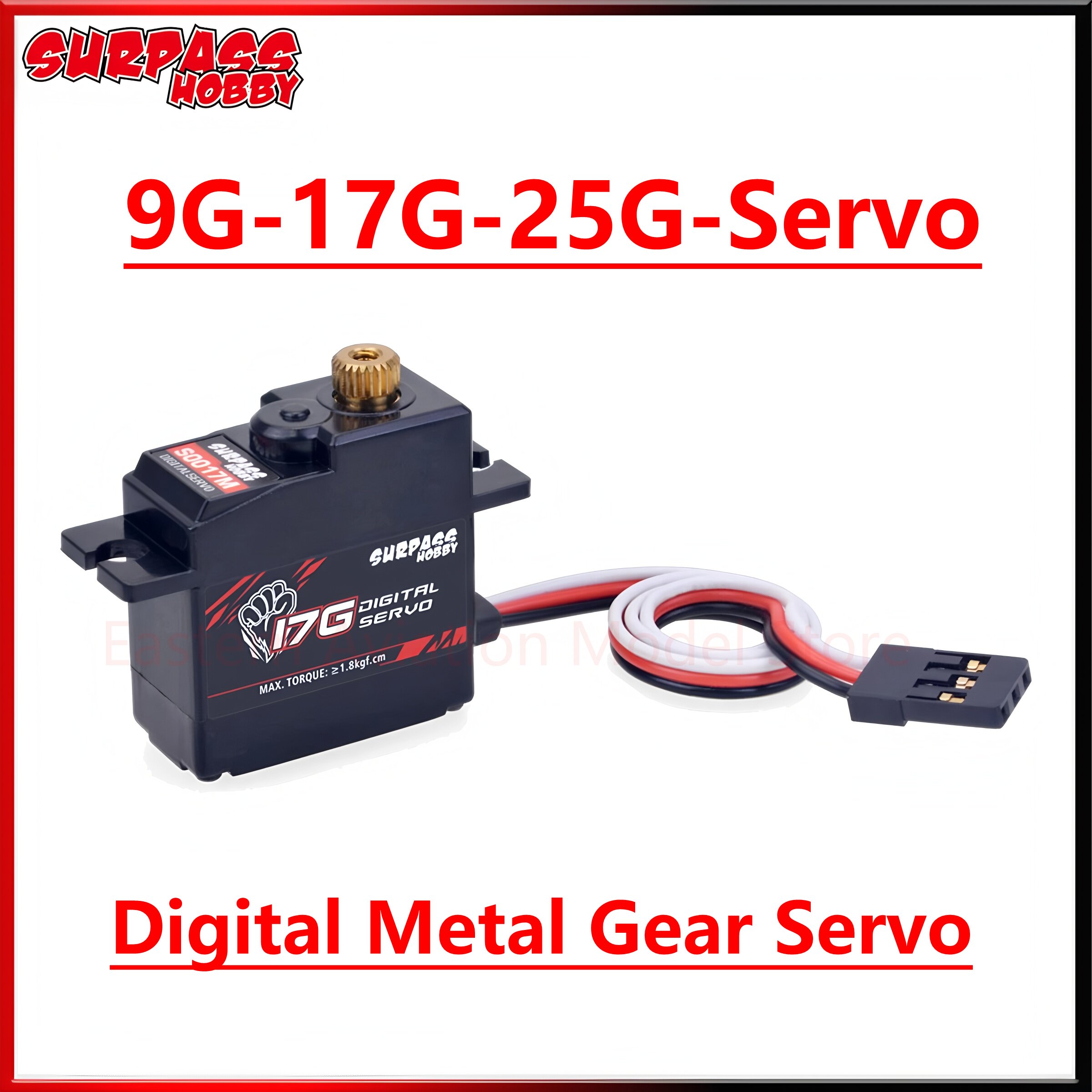 Surpass Hobby S009M 9G S0017M  – обзор и цена Servo 9G