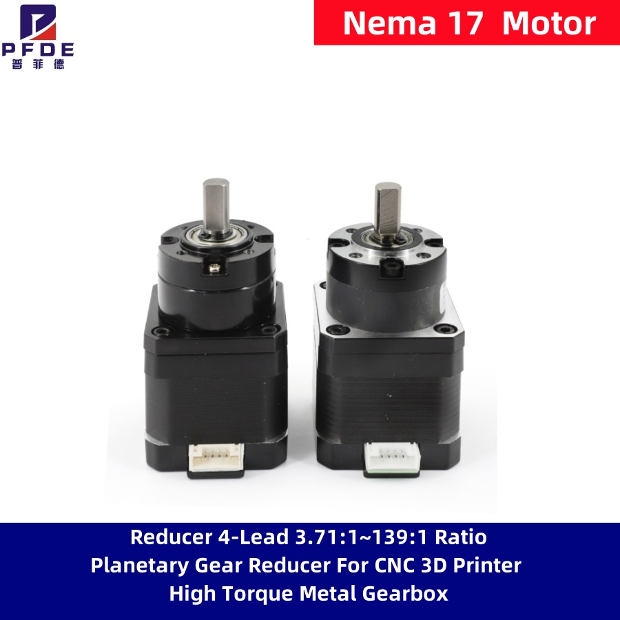 НОВЫЙ планетарный редуктор Nem – обзор и цена Stepper Motor Nema17