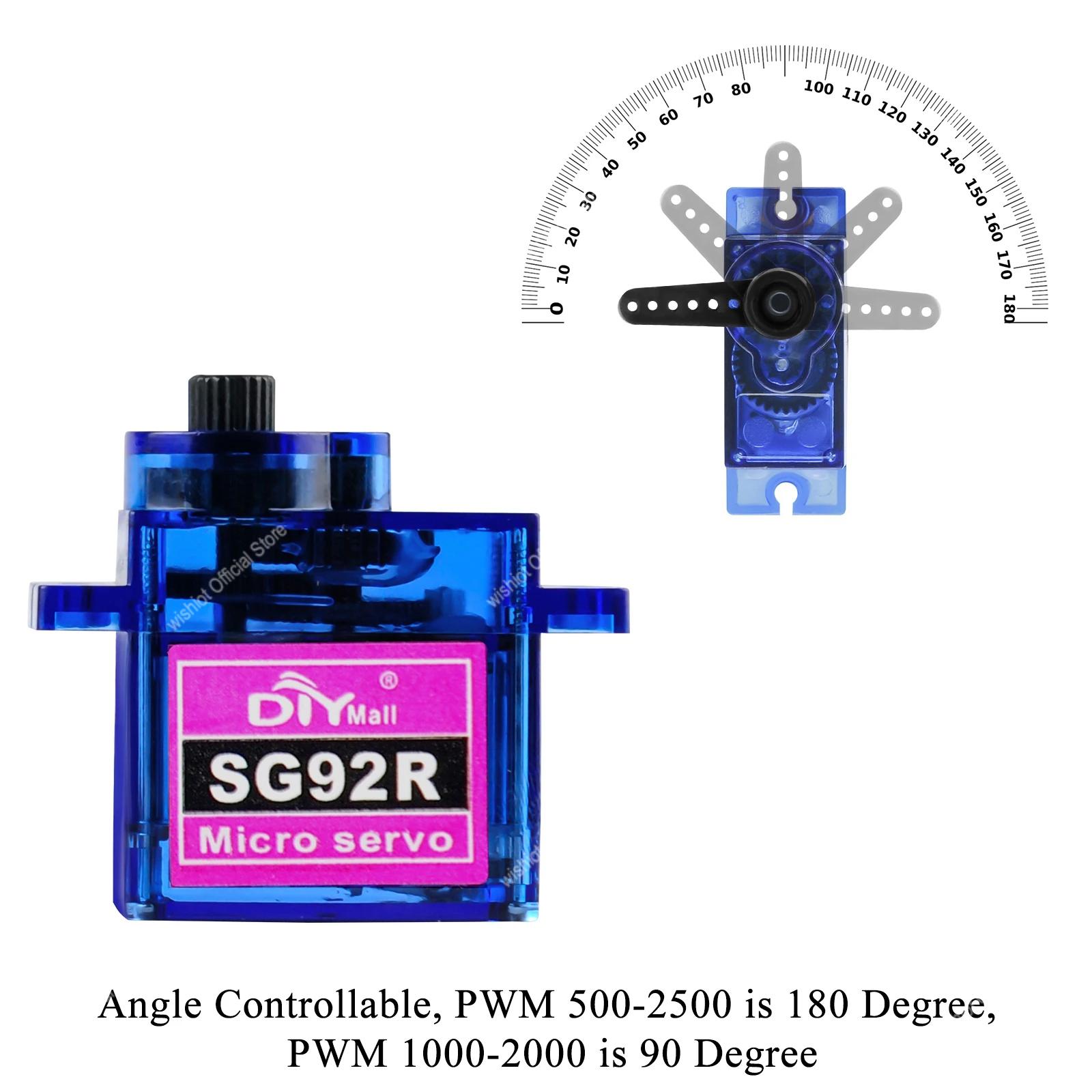 SG92R микро серводвигатель 4,8 – обзор и цена Servo 9G