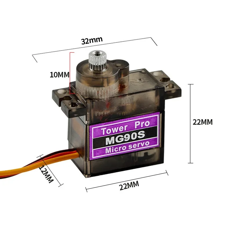 SG90/MG90S 9G микроцифровой се – обзор и цена Servo 9G