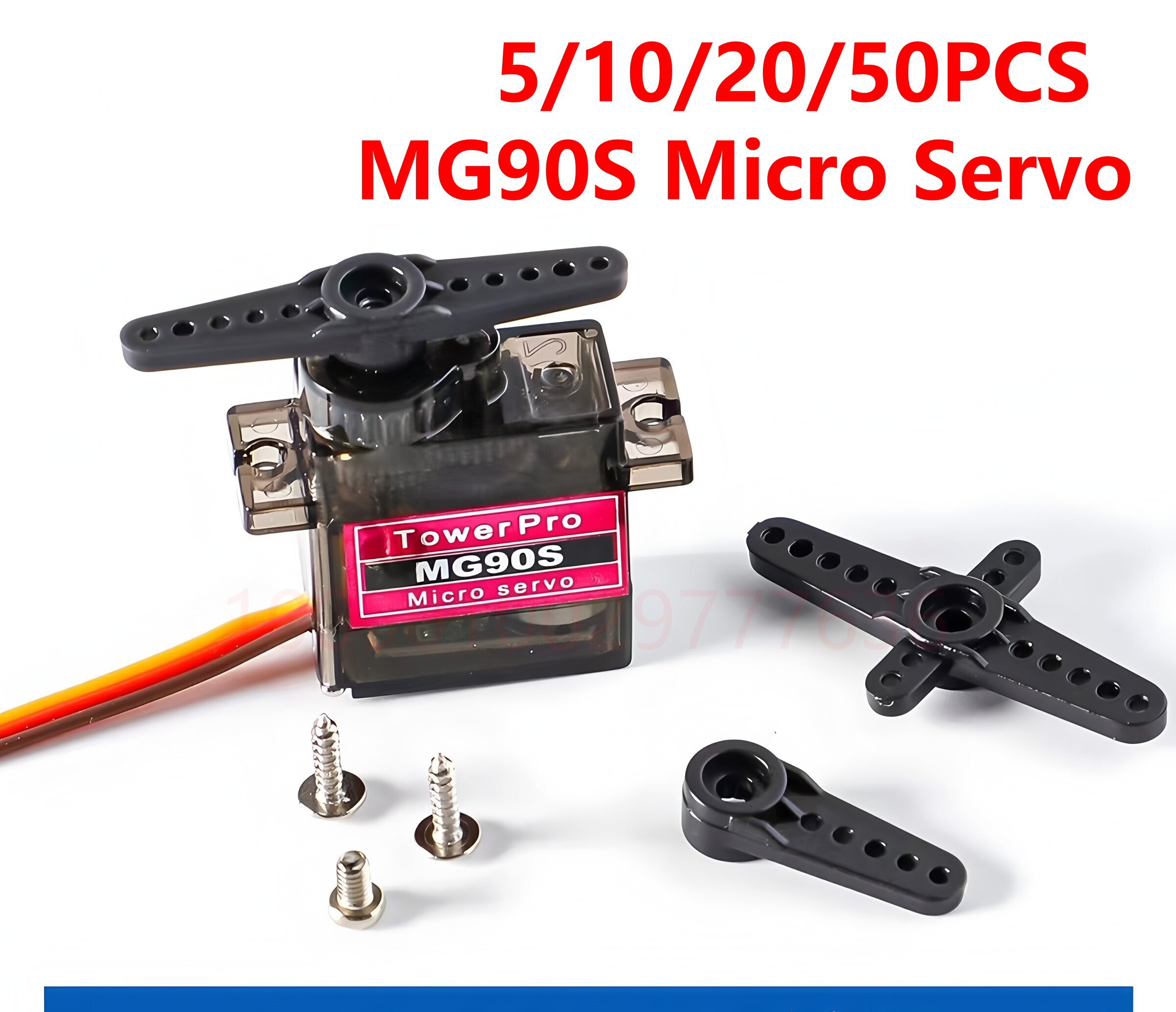 Сервопривод MG90S, 5/10/20/40  – обзор и цена Servo 9G